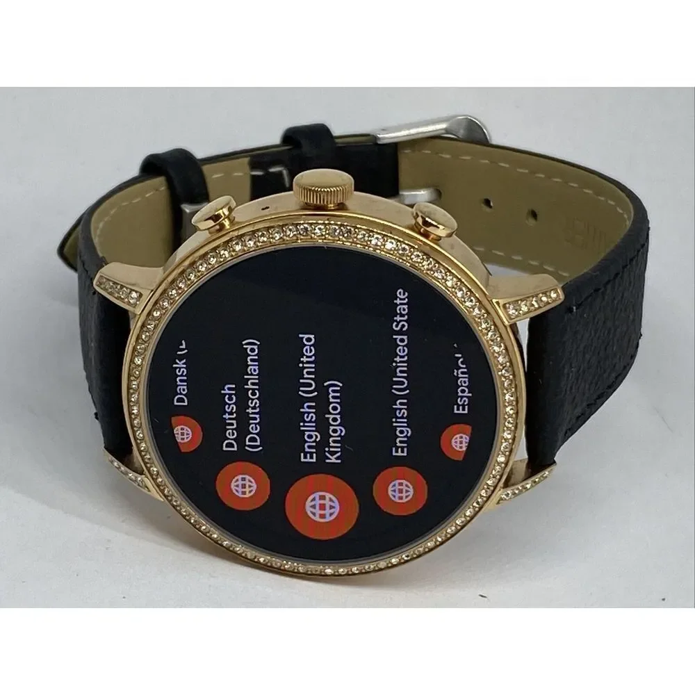 Fossil Gen 4 Authentic Digital Dial Smart Watch Custom Band FTW6011 CR145